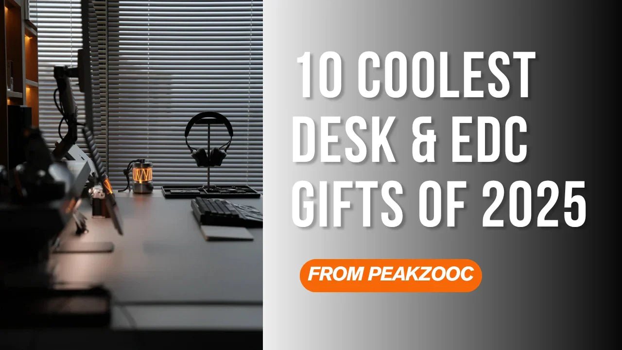 10 Coolest Peakzooc Desk & EDC Gifts
