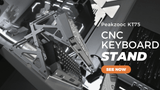 peakzooc KT75 CNC keyboard stand