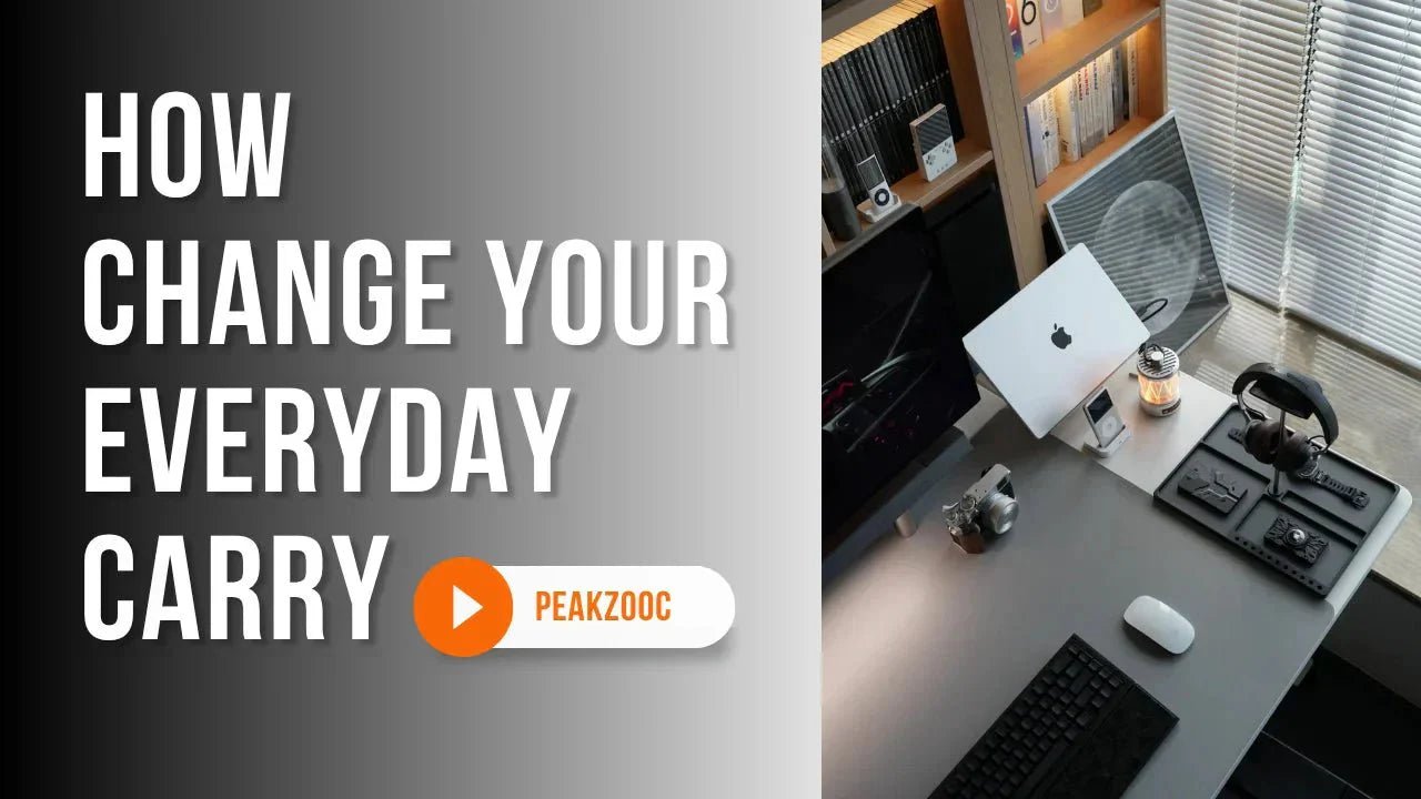How Peakzooc Lifestyle Products Transform Your Everyday Carry