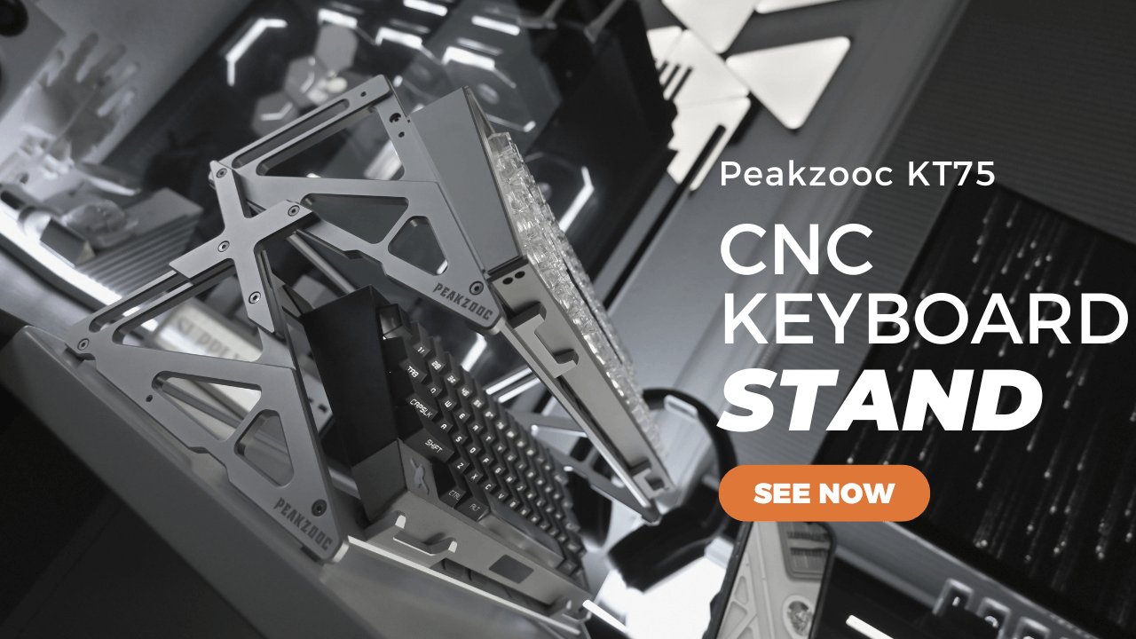 CNC Keyboard Stand Review | Peakzooc KT75