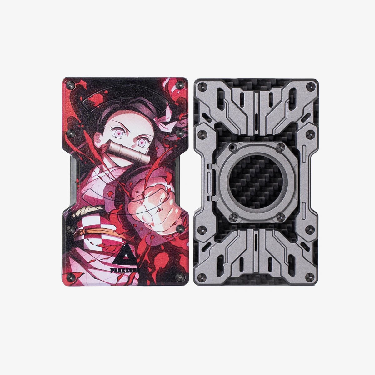 Customize Mech Guard Metal Wallet - Peakzooc Customize Mech Guard Metal Wallet - Peakzooc