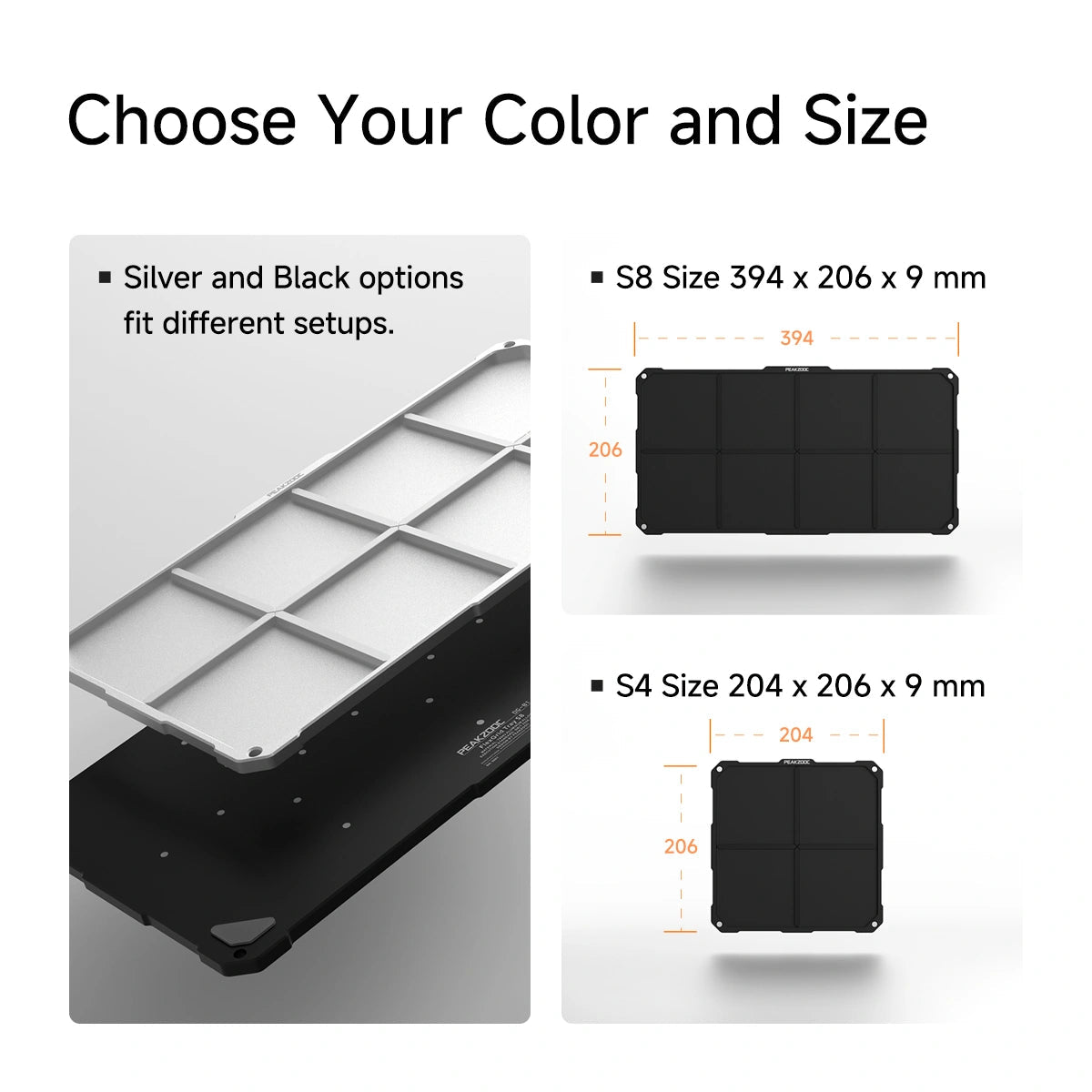 GRIDZONE Series CNC Aluminum Magnetic Modular Desk Tray_product_vendor