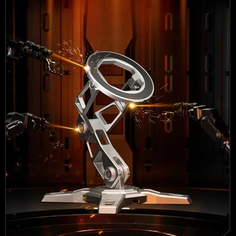 Peakzooc MagSafe Phone Stand - CNC Aluminum Holder Adjustable Arm StandSilverPEAKZOOC