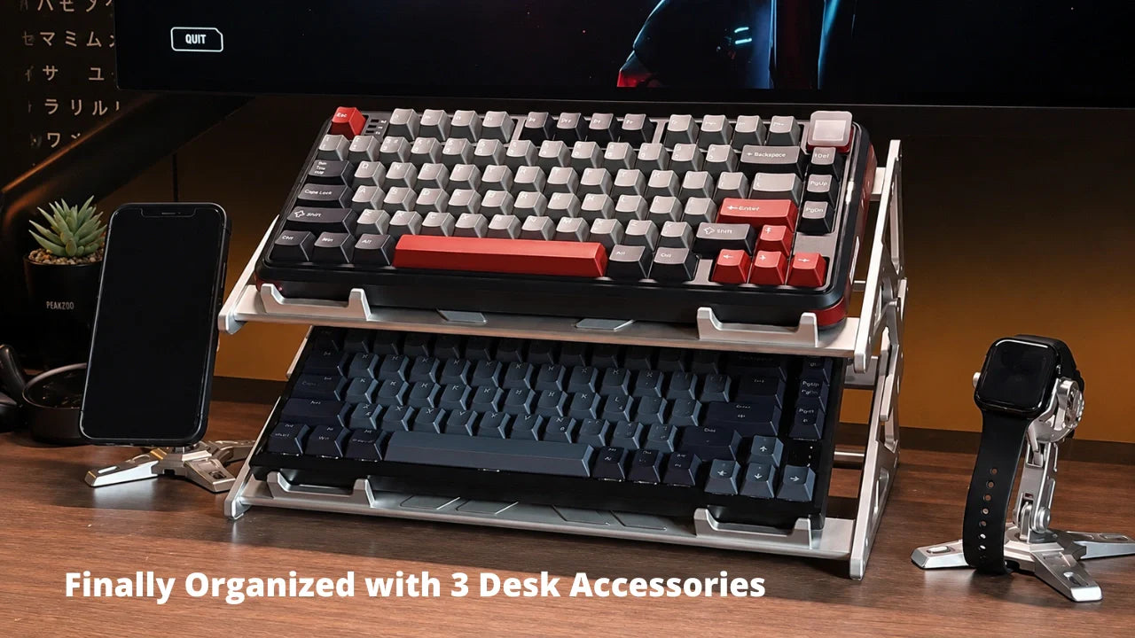 Finally Organized with 3 Desk Accessories 