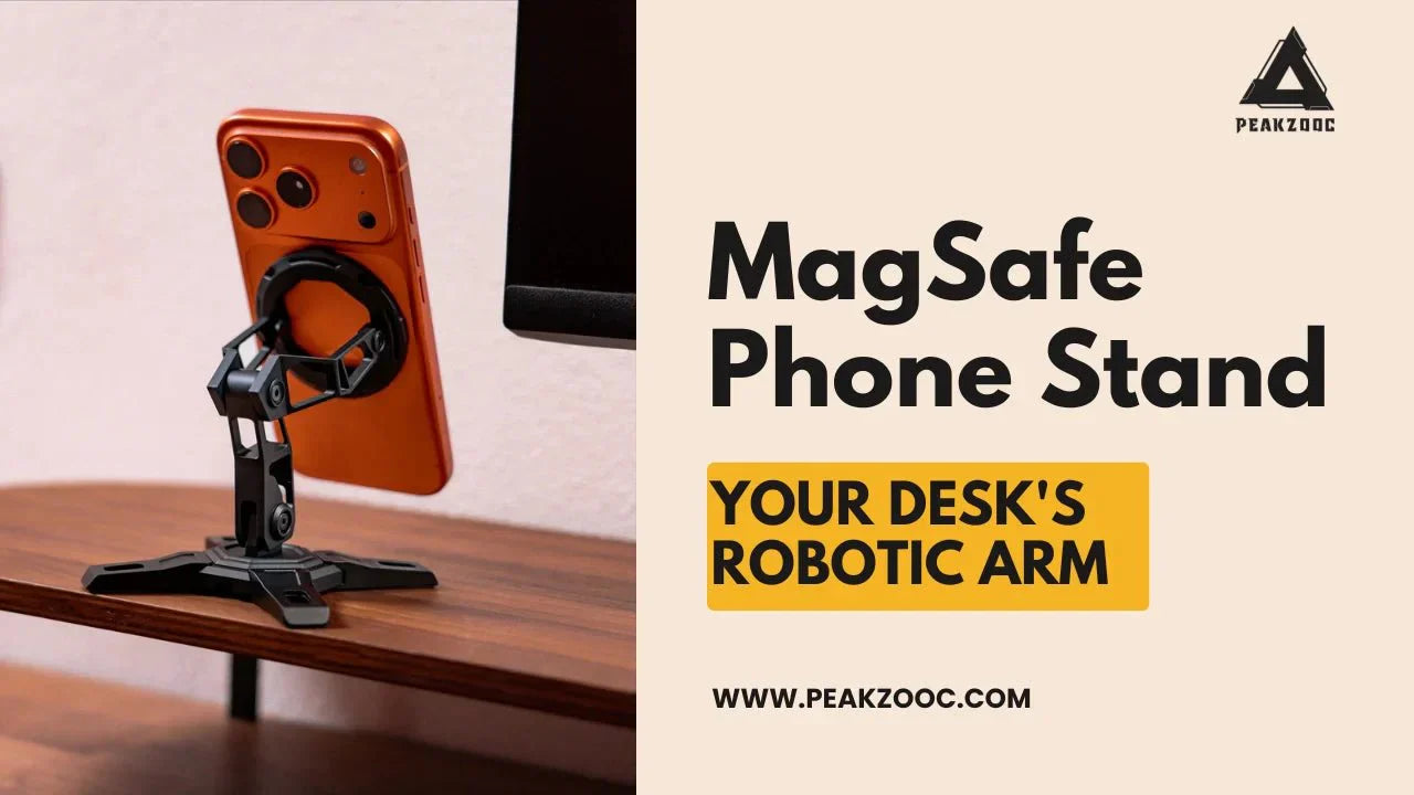 MagSafe Phone Stand: Where Industrial Meets Practical in Your Everyday - Peakzooc
