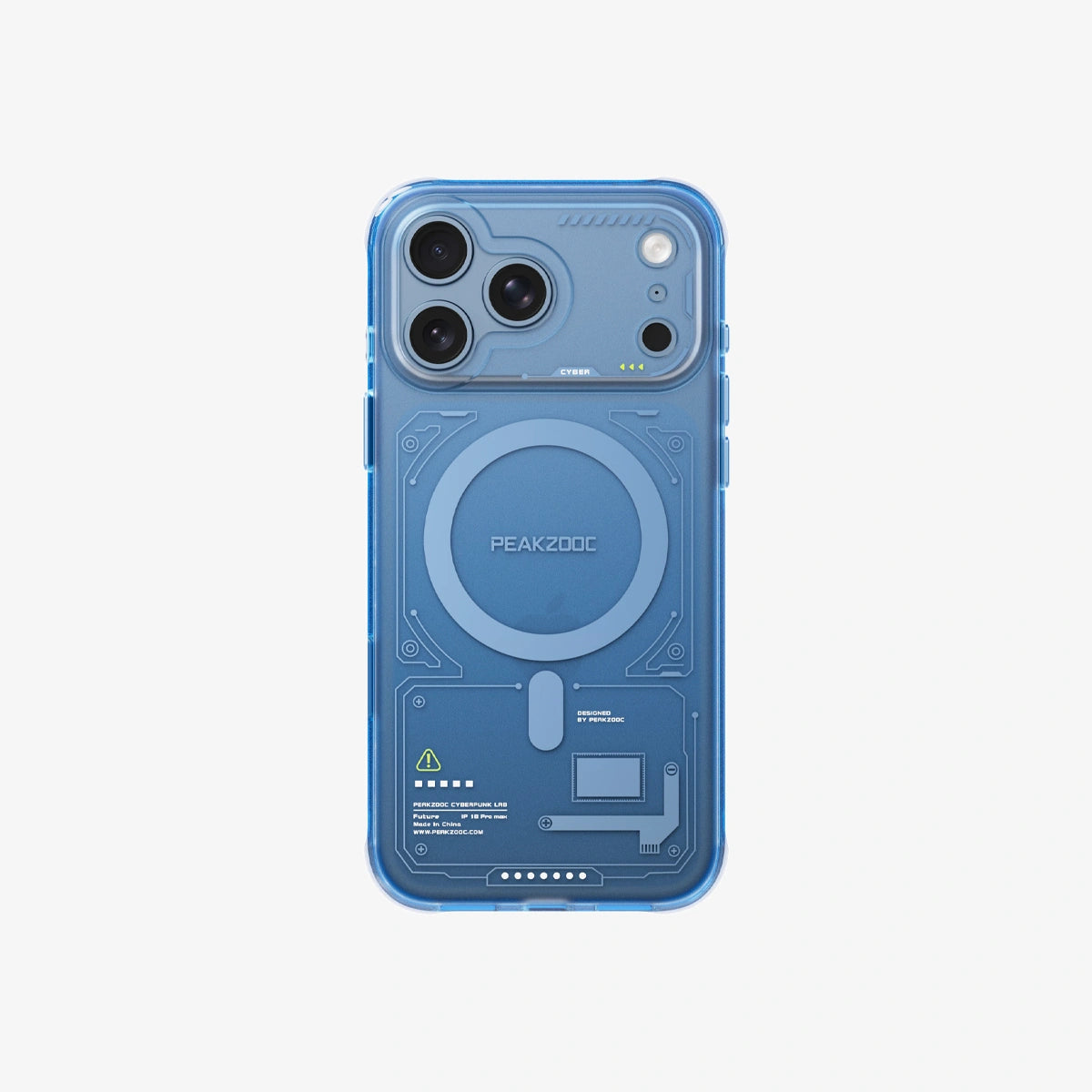 Peakzooc Neuron Series MagSafe Case for iPhone18 ProMax_blue