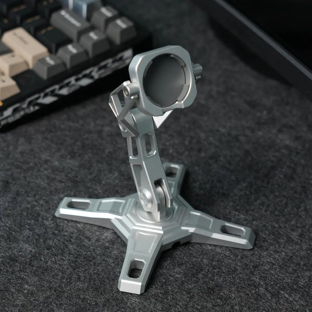 Apple Watch Charger Stand - Peakzooc Robotic Arm Metal Dock StandSilverPEAKZOOC