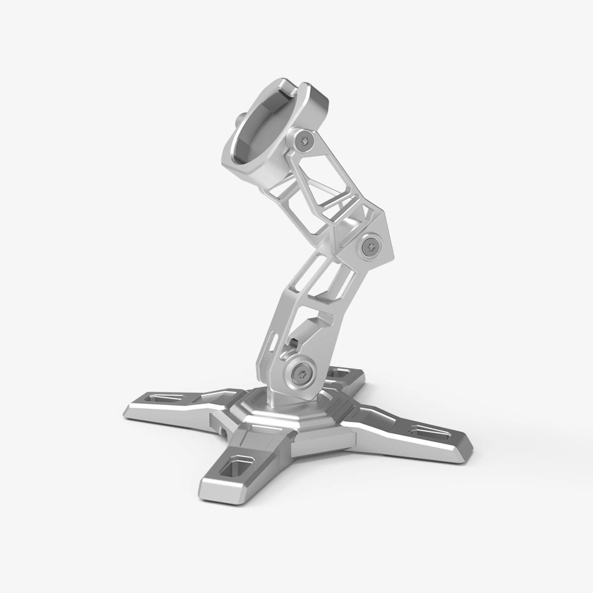 Apple Watch Charger Stand - Peakzooc Robotic Arm Metal Dock StandSilverPEAKZOOC