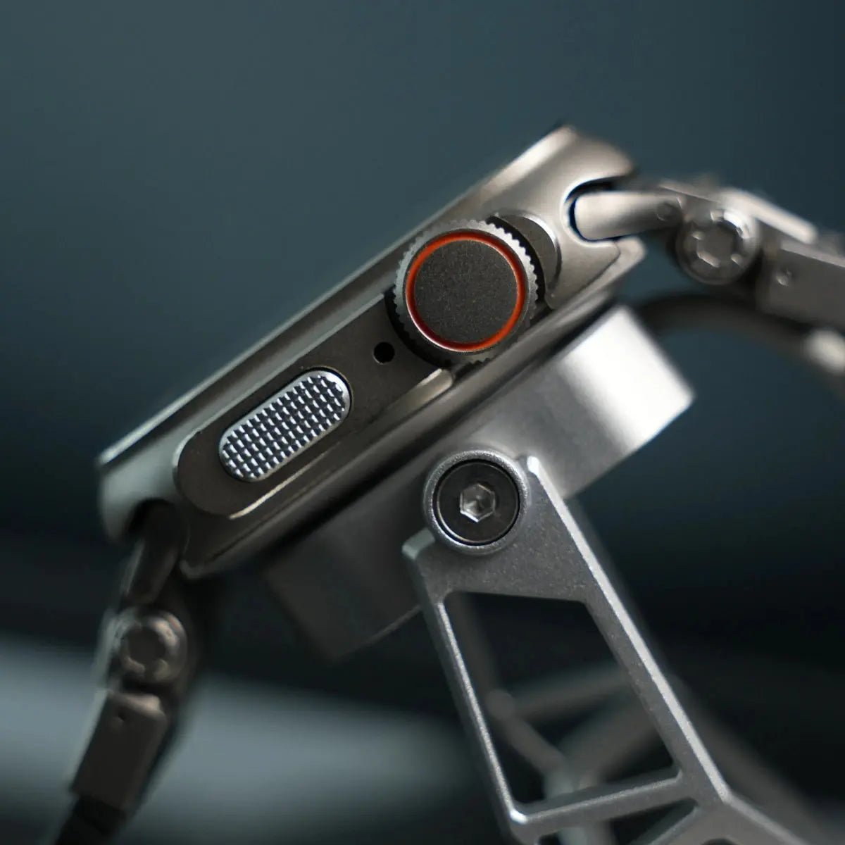 Apple Watch Charger Stand - Peakzooc Robotic Arm Metal Dock StandSilverPEAKZOOC