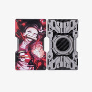 Customize Mech Guard Metal Wallet RFID Safe with Personalized Pattern WalletBlackPEAKZOOC