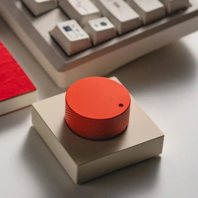 Desktop Custom Volume Knob Desk Aluminum Control Knob Anodized - SilverPEAKZOOC