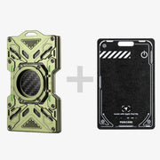 Glow Wallet & SlimTag Ultra - Thin Tracking Card – Never Lose Your Wallet Again BundleGreenPEAKZOOC