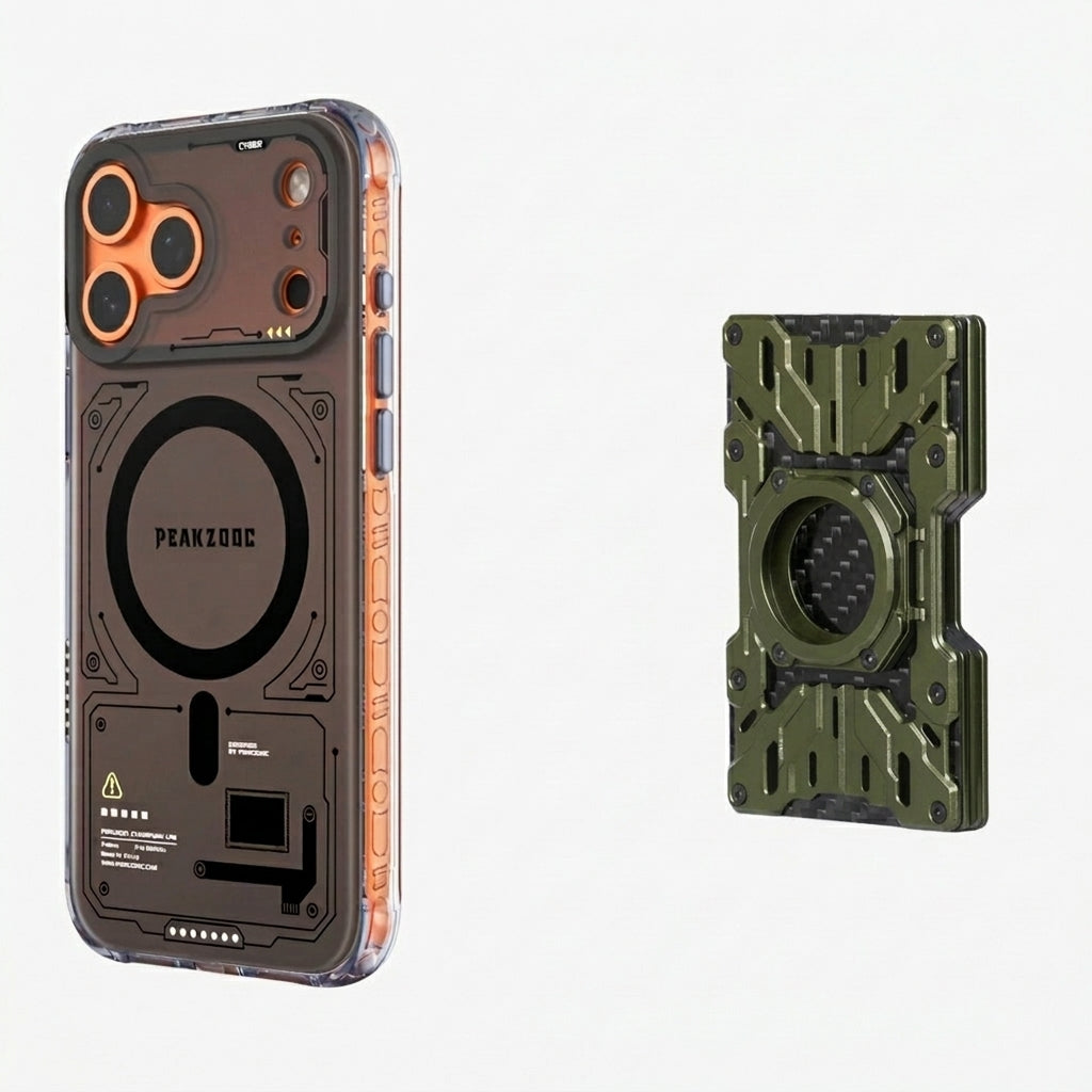 Neuron Series MagSafe Phone Case & Mech Guard Metal Wallet_product_vendor