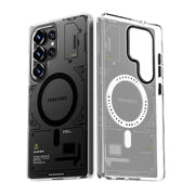 Neuron Series MagSafe Phone Case – Optimized for Samsung Galaxy S26 Ultra CaseTranslucent Black(Without Card Slot)PEAKZOOC