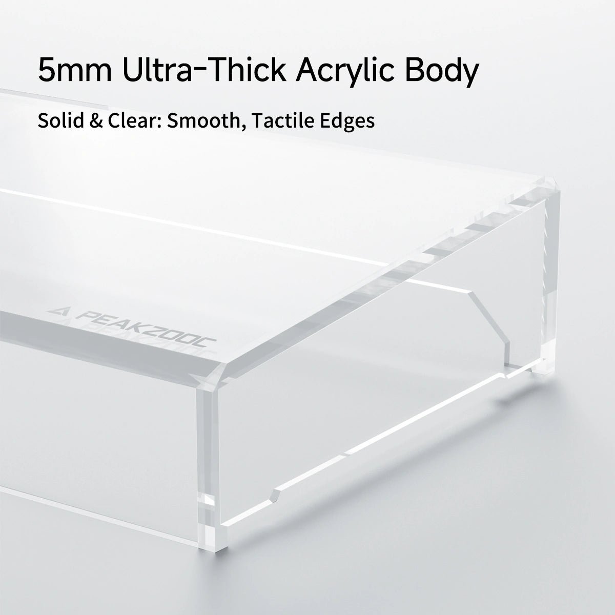 Peakzooc Acrylic Mechanical Keyboard Dust Cover for KT75_product_vendor