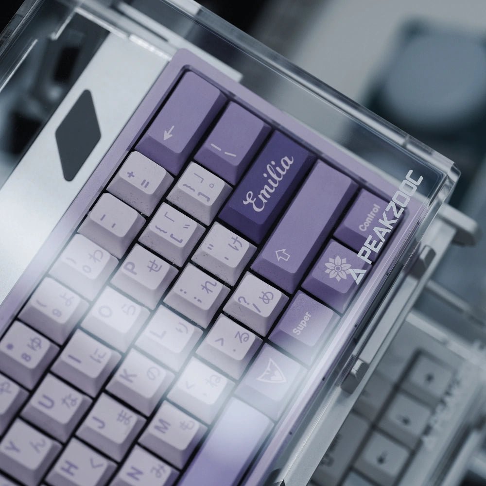 Peakzooc Acrylic Mechanical Keyboard Dust Cover for KT75_product_vendor