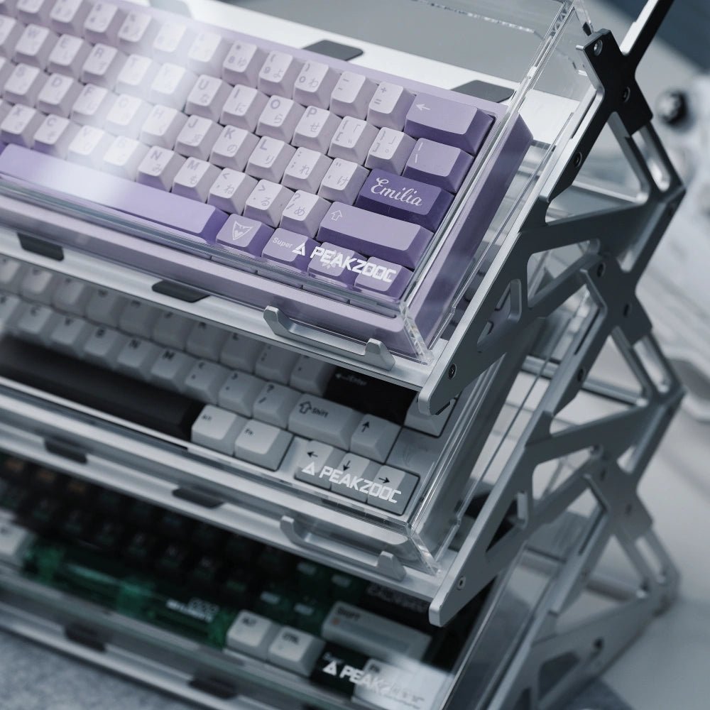 Peakzooc Acrylic Mechanical Keyboard Dust Cover for KT75_product_vendor