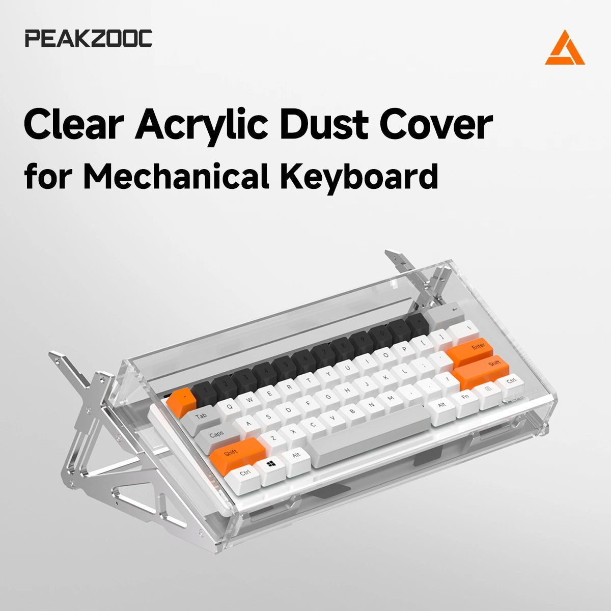 Peakzooc Acrylic Mechanical Keyboard Dust Cover for KT75_product_vendor