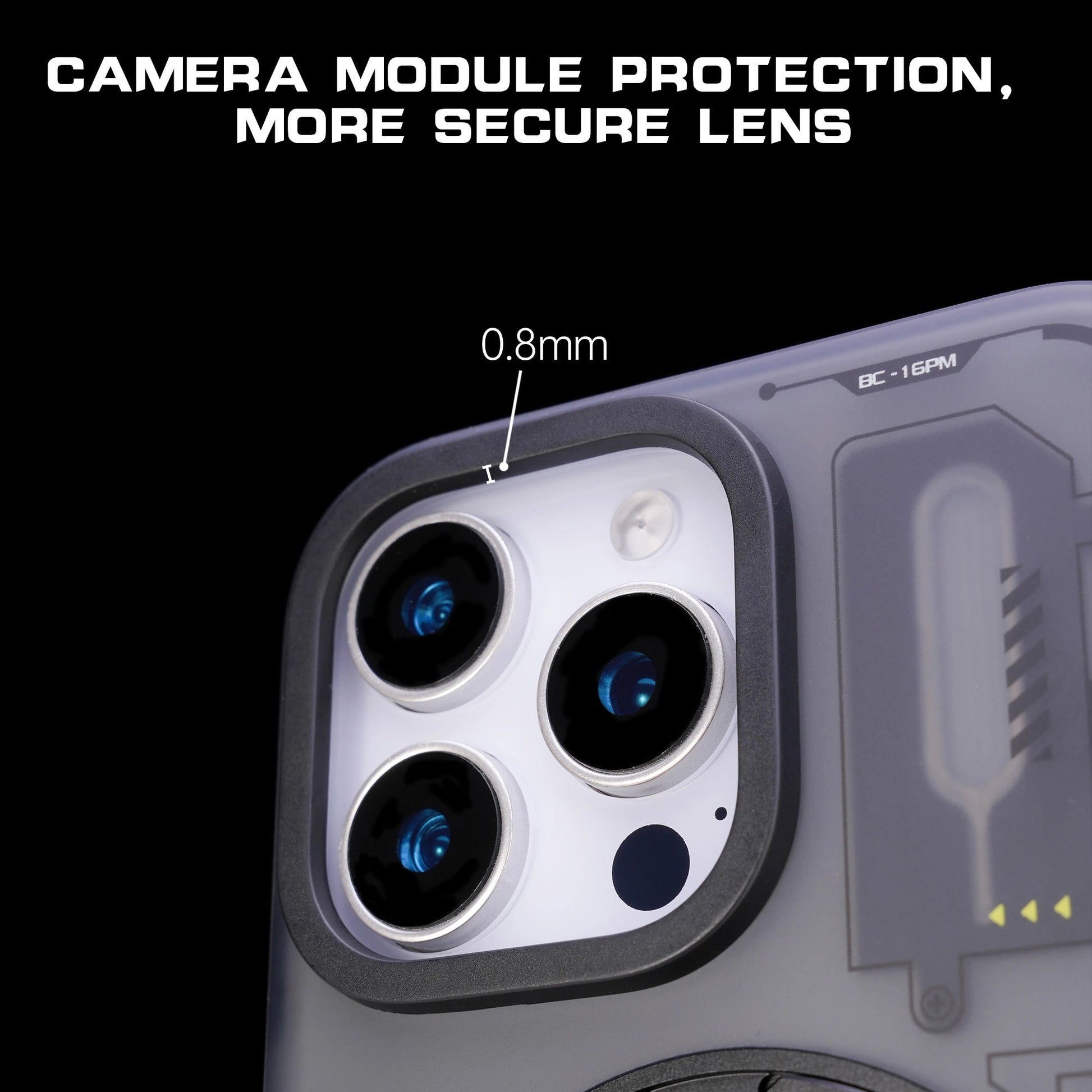 Peakzooc Case Magnetic Card Storage Phone Case with Stand - iPhone 15/16 Compatible CaseiPhone 15Pro MaxPEAKZOOC