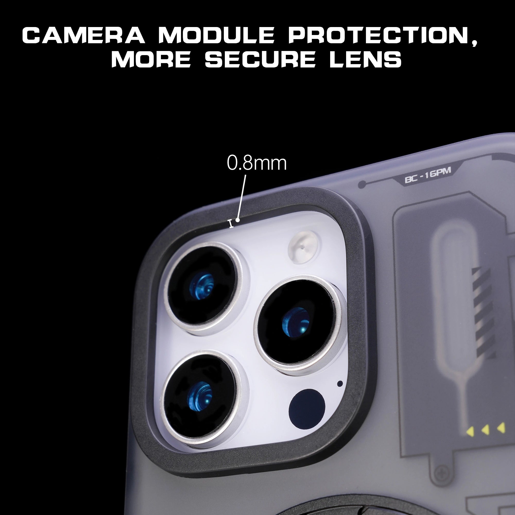 Peakzooc Case Magnetic Card Storage Phone Case with Stand - iPhone 15/16 Compatible CaseiPhone 15Pro MaxPEAKZOOC