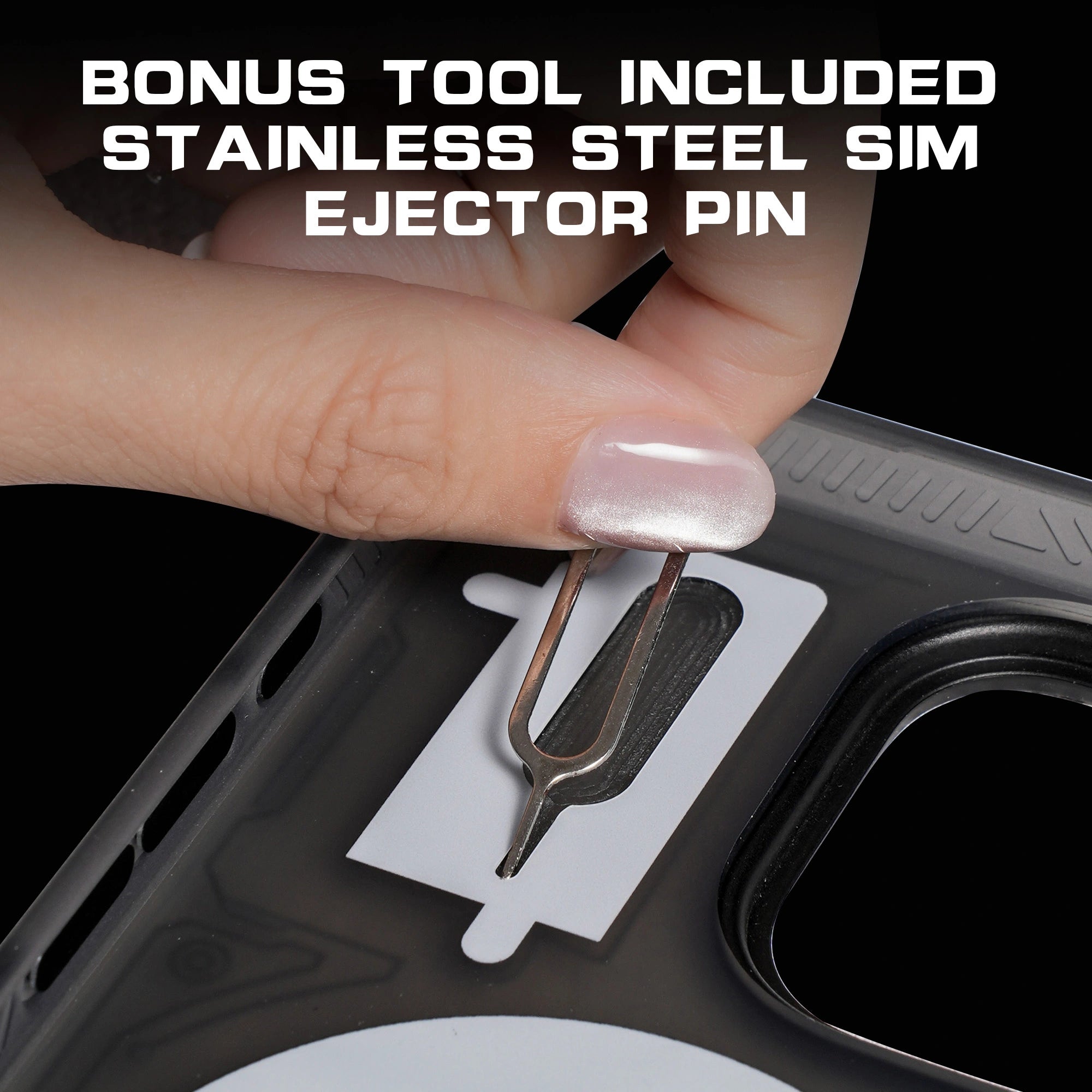 Peakzooc Case Magnetic Card Storage Phone Case with Stand - iPhone 15/16 Compatible CaseiPhone 15Pro MaxPEAKZOOC