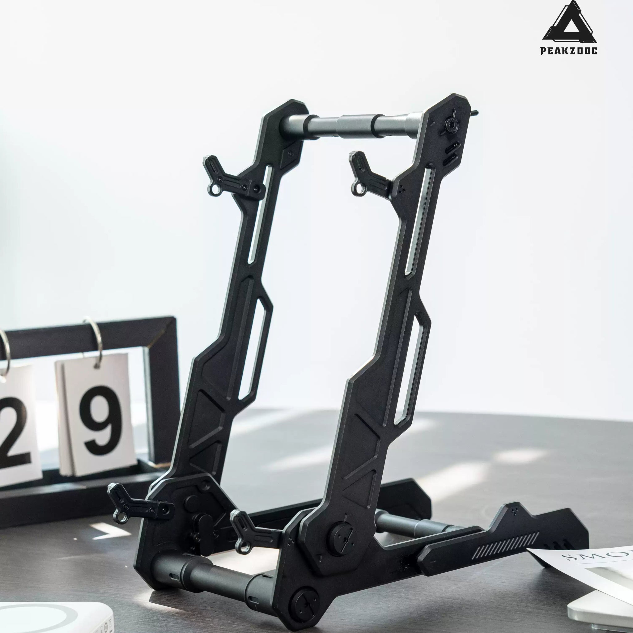 Peakzooc Cyber Stand Multi - Function Organizer Stand for Laptop, Phone, Controller StandSilverPEAKZOOC