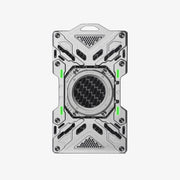 Peakzooc Glow Wallet RFID Safe MagSafe Glow In the Dark Wallet WalletGreyPEAKZOOC