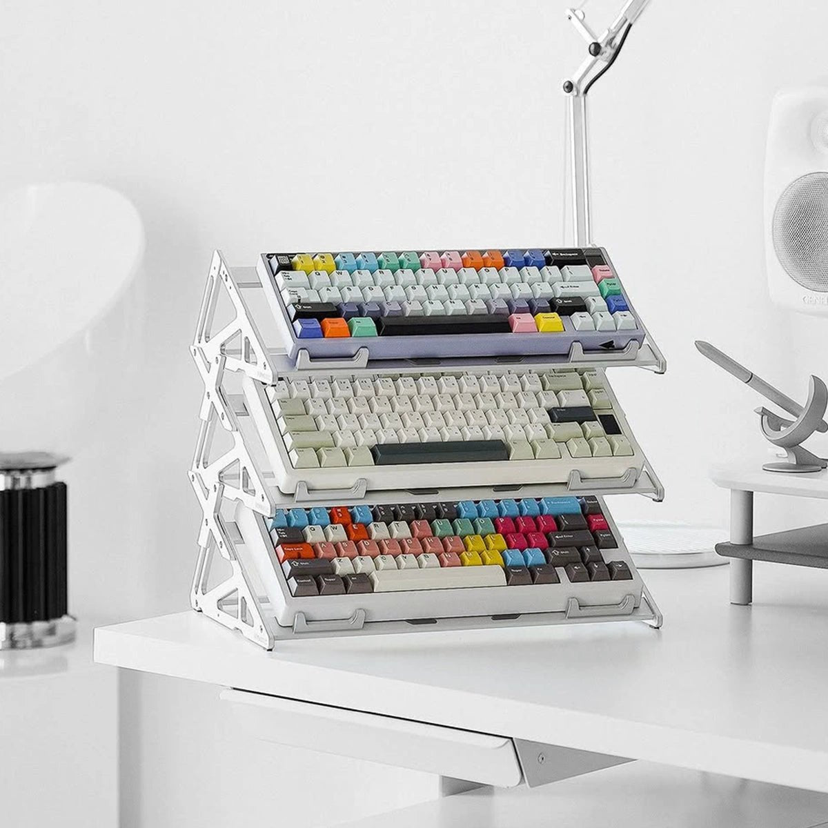 Peakzooc KT75/KT108 Apex Keyboard Display Stand – CNC Aluminum Keyboard Throne_product_vendor