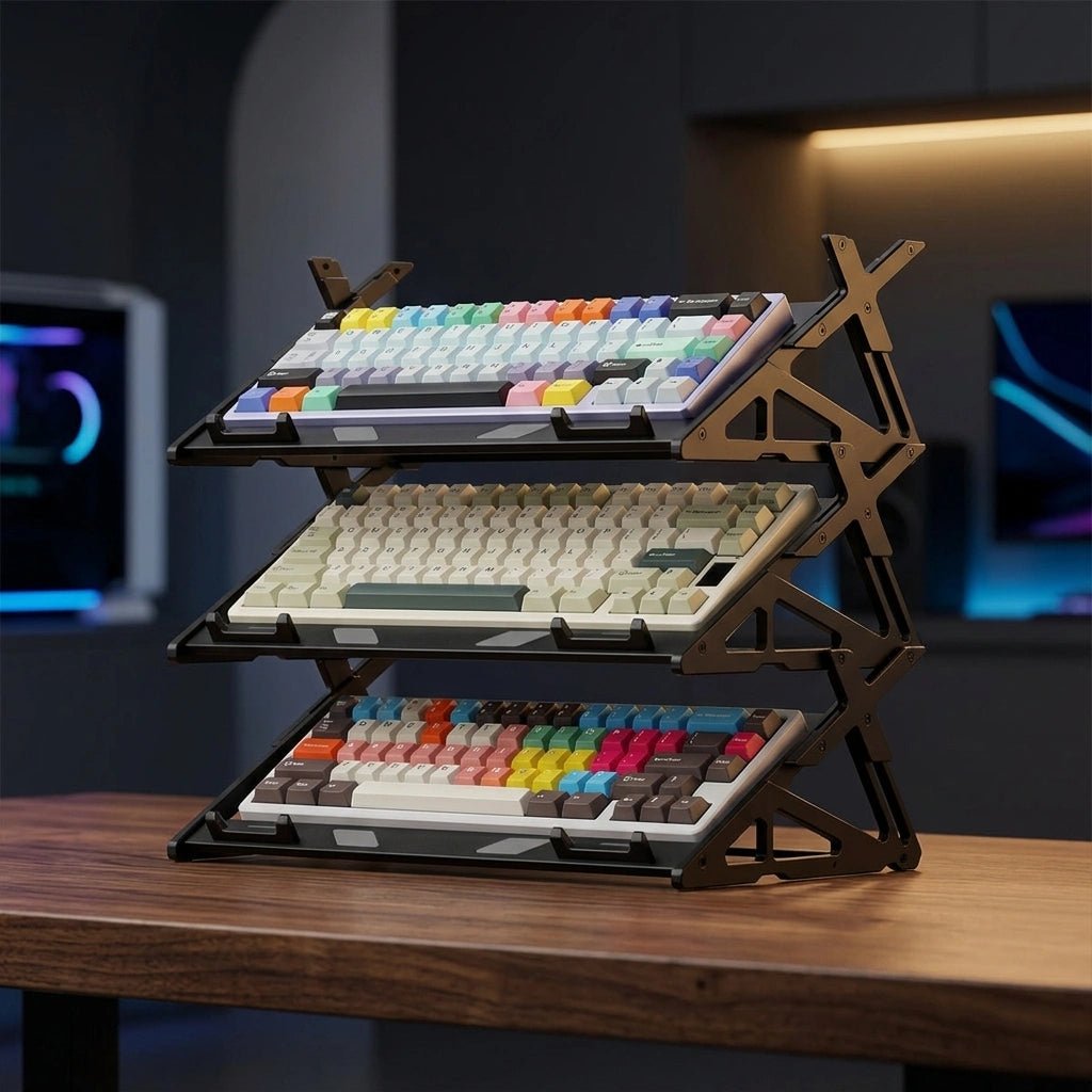Peakzooc KT75/KT108 Apex Keyboard Display Stand – CNC Aluminum Keyboard Throne_product_vendor