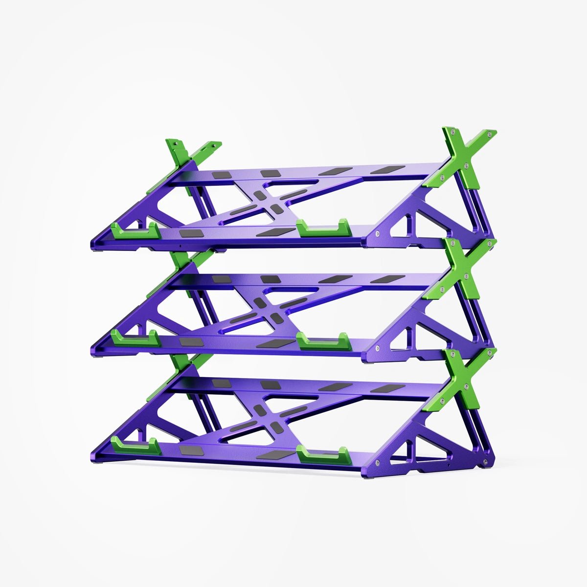 Peakzooc KT75/KT108 Apex Keyboard Display Stand – CNC Aluminum Keyboard Throne StandPurple(Limited 50)PEAKZOOC