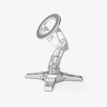 Peakzooc MagSafe Phone Stand - CNC Aluminum Holder Adjustable Arm StandSilverPEAKZOOC