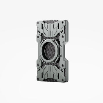 Peakzooc Mech Guard Metal Wallet RFID Blocking Aluminum EDC Wallet WalletGreyPEAKZOOC