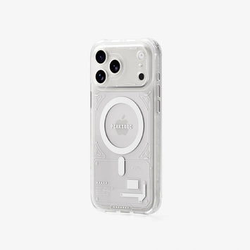 Peakzooc Neuron Series MagSafe Phone Case - Transparent Frame CaseTranslucent Black(Without Card Slot)PEAKZOOC