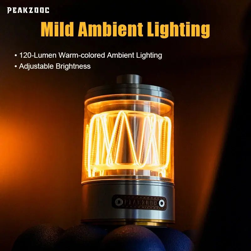 Peakzooc Rhythm Light - Bluetooth Ambient Speaker Waterproof speakerSilverPEAKZOOC