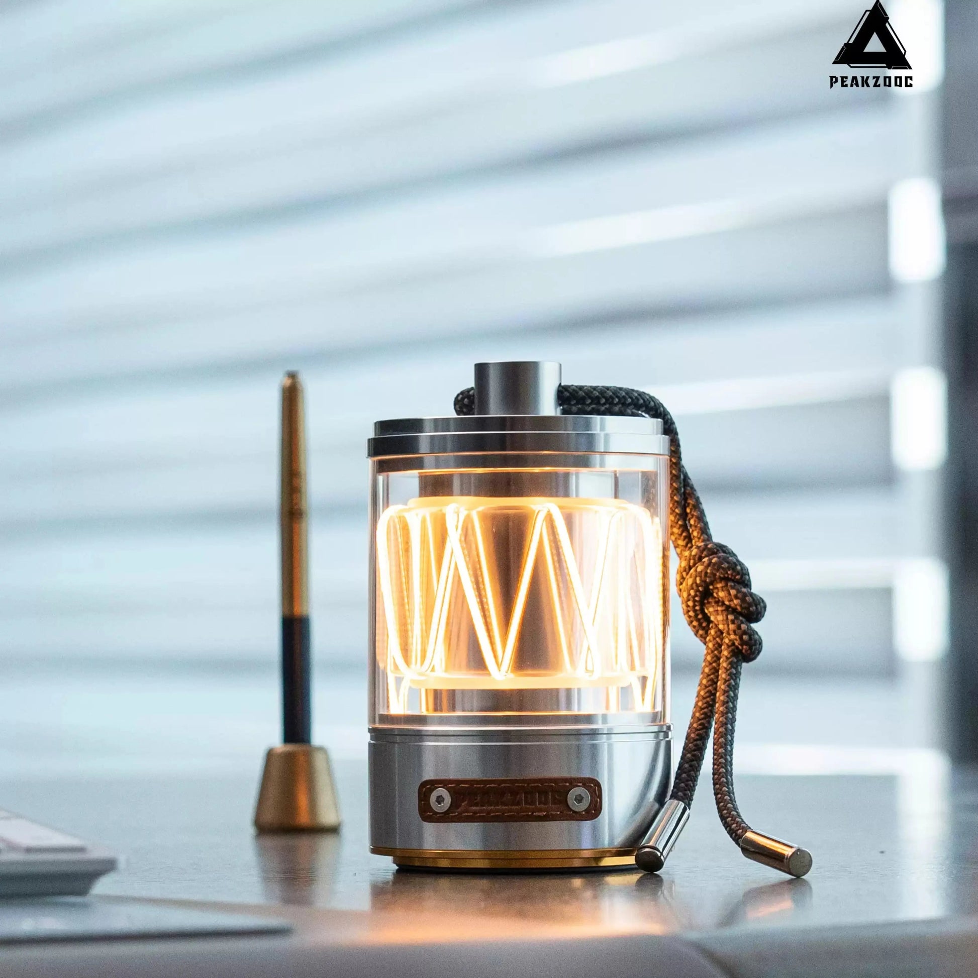 Peakzooc Rhythm Light - Bluetooth Ambient Speaker Waterproof speakerSilverPEAKZOOC