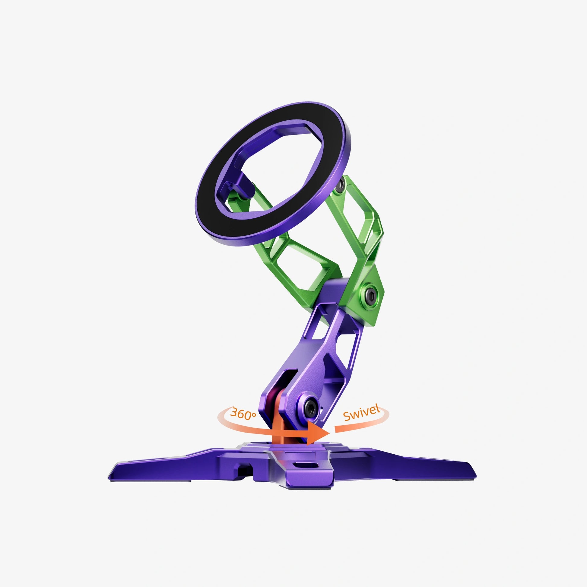 Peakzooc Swivel MagSafe Stand with 360° Rotating Base PurplePeakzooc