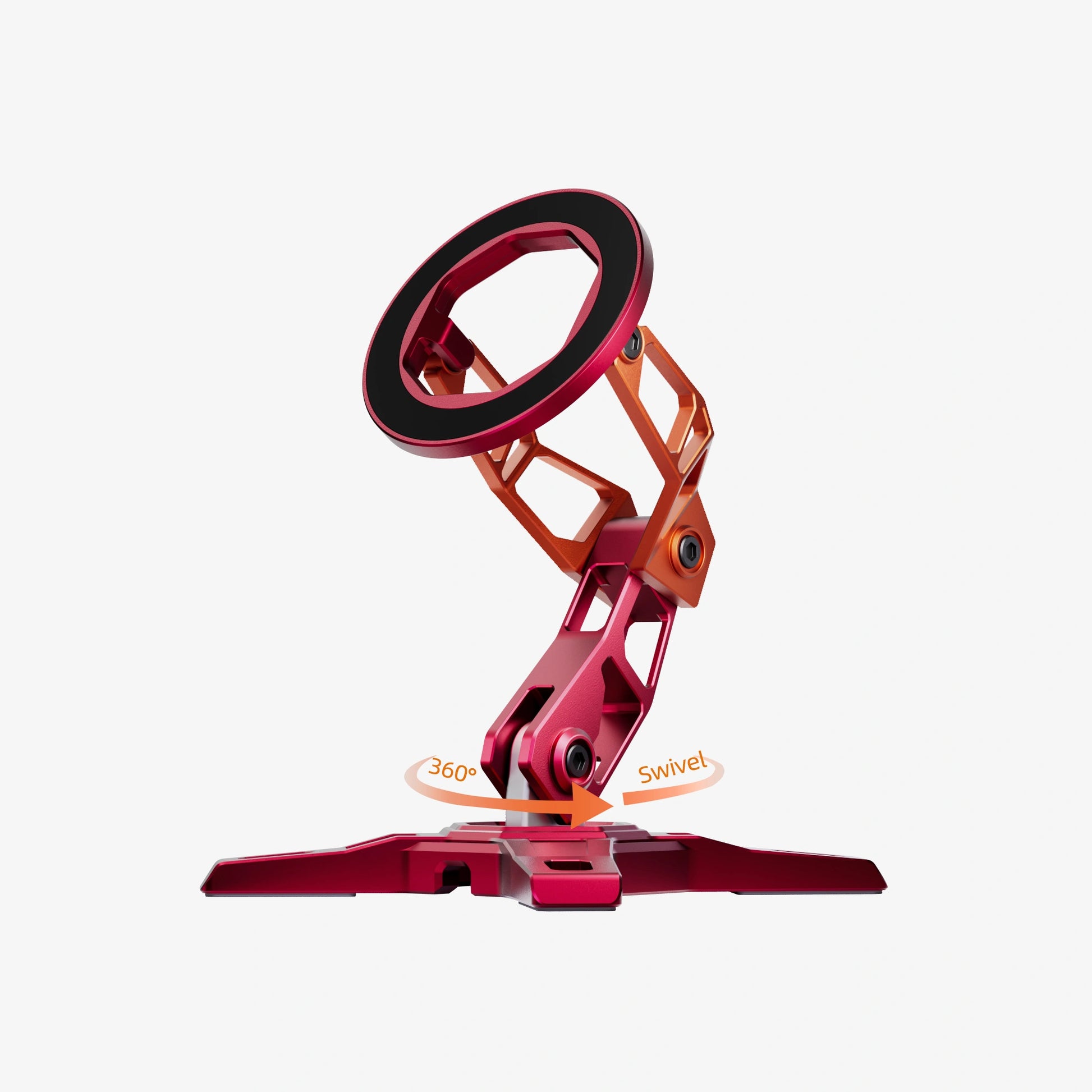 Peakzooc Swivel MagSafe Stand with 360° Rotating Base RedPeakzooc