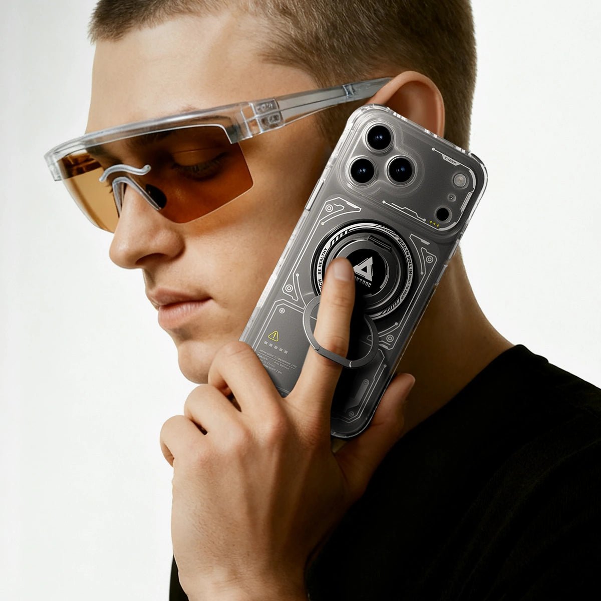 Peakzooc ZO - 01 360° Dual - Fold MagSafe Stand | Dual - Ring StandPEAKZOOC