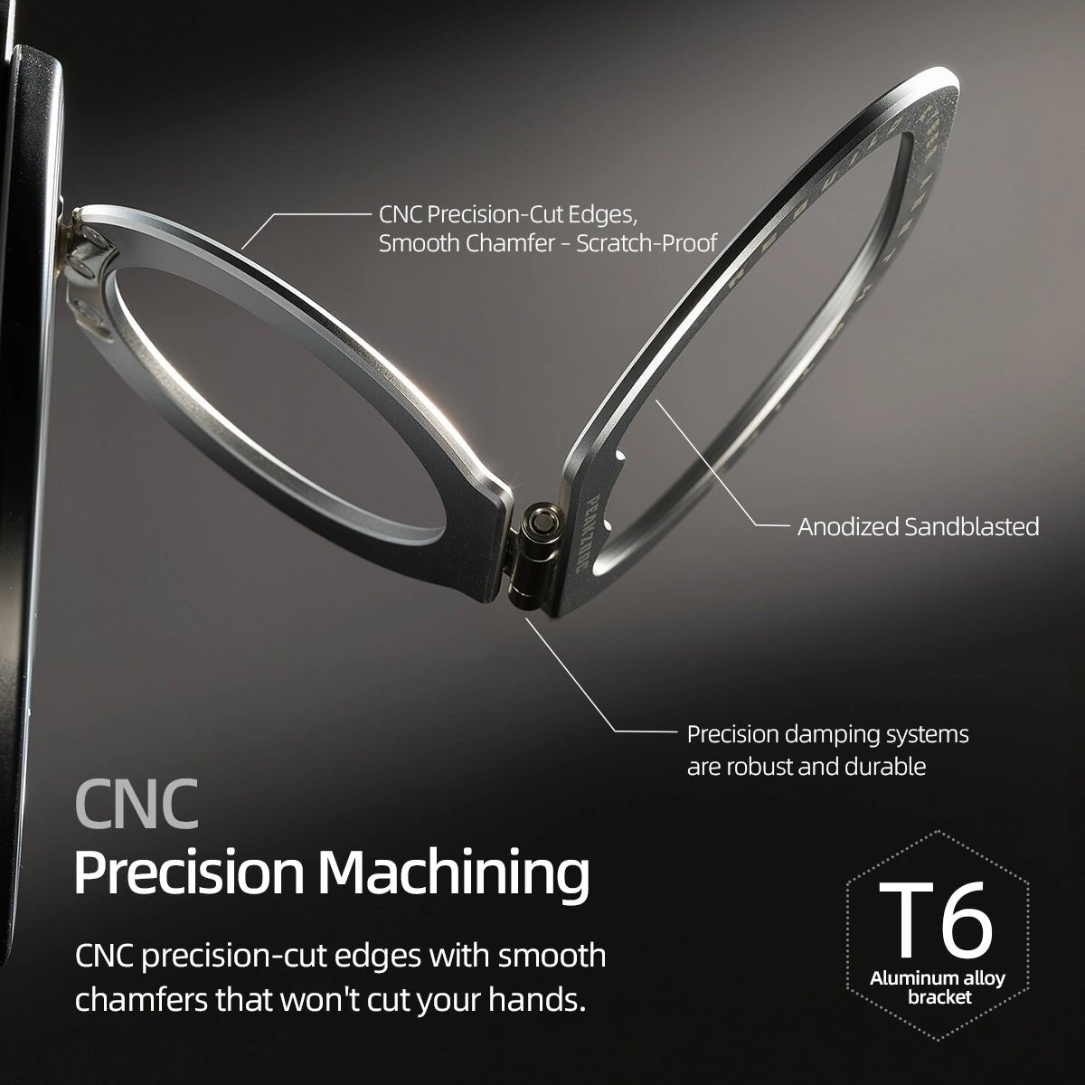 Peakzooc ZO - 01 360° Dual - Fold MagSafe Stand | Dual - Ring StandPEAKZOOC