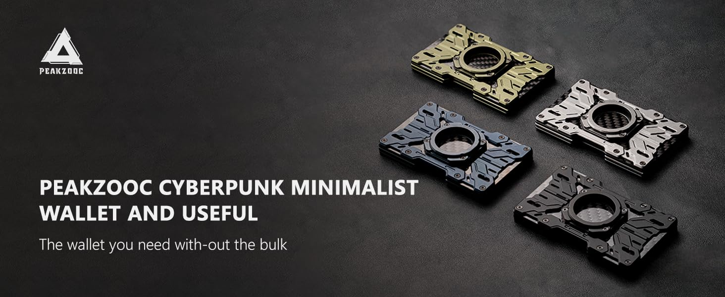 peakzooc cyberpunk wallet