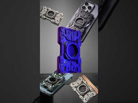Mech Guard Metal Wallet RFID Blocking EDC Wallet | Peakzooc