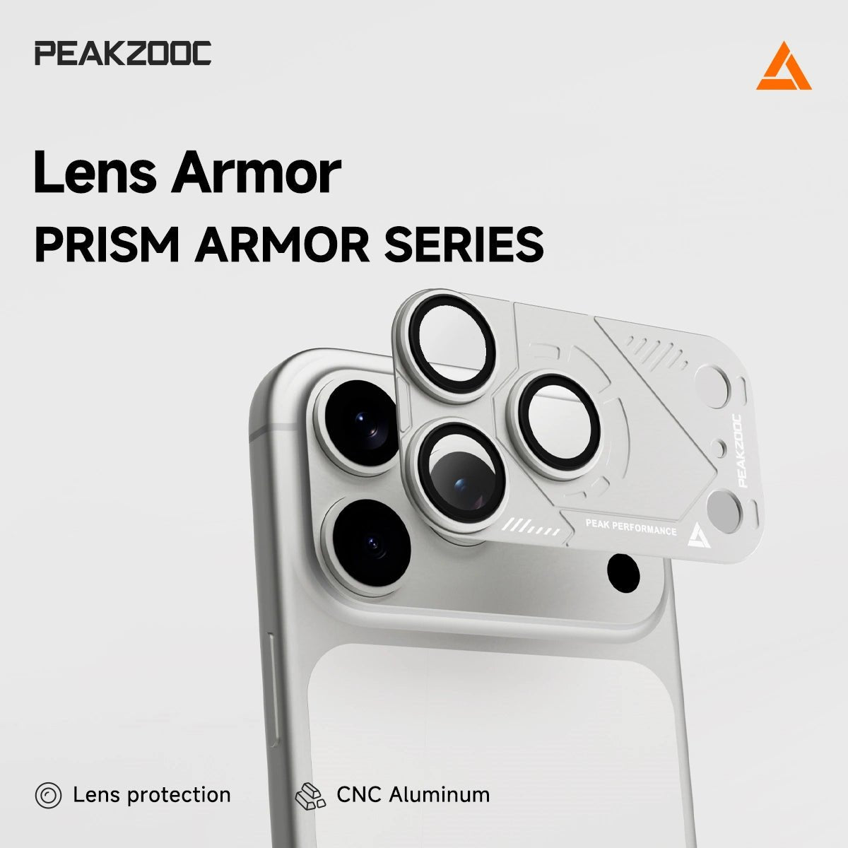 PRISM ARMOR Series Integrated Aluminum Camera Lens Armor for iPhone 17 Pro/Pro Max_product_vendor
