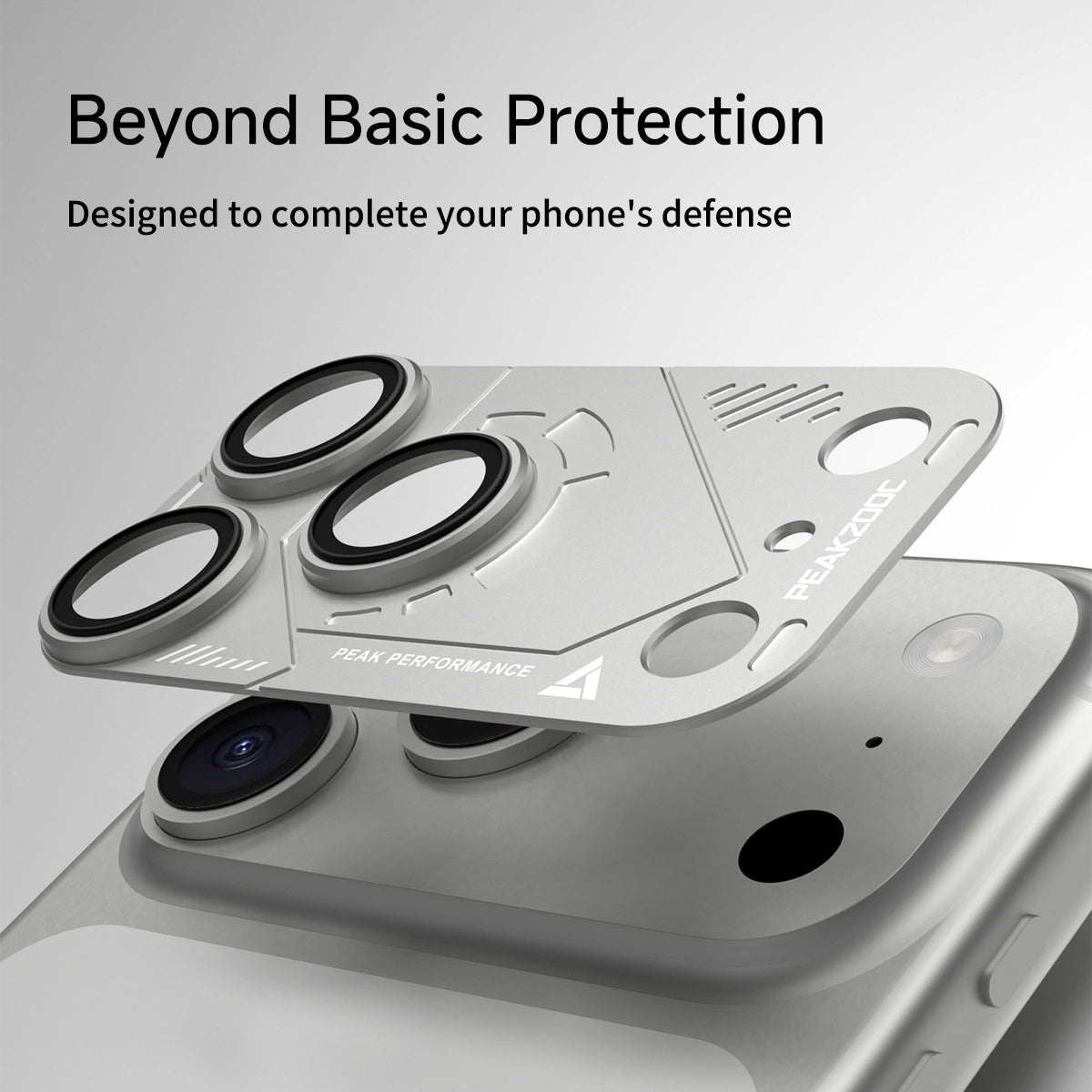 PRISM ARMOR Series Integrated Aluminum Camera Lens Armor for iPhone 17 Pro/Pro Max_product_vendor