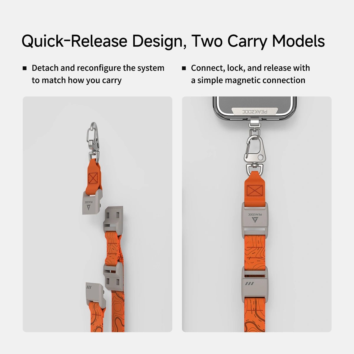 RANGER SERIES Quick-Release Phone Lanyard – 2-in-1 Long & Wrist Strap_product_vendor#