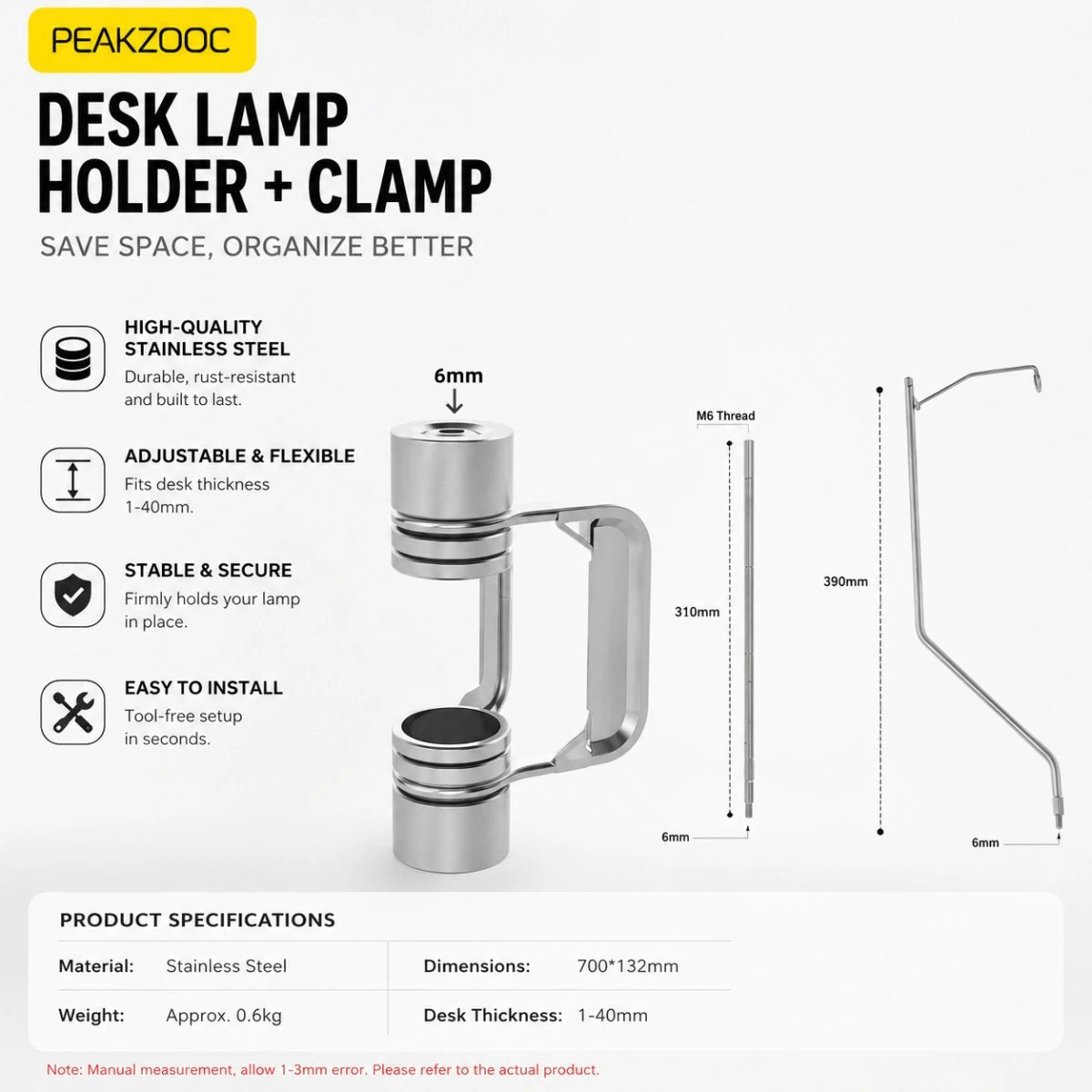 Rhythm Light Speaker - Bluetooth Speaker with Sync Sound & Light | Peakzooc CyberPulse_product_vendor