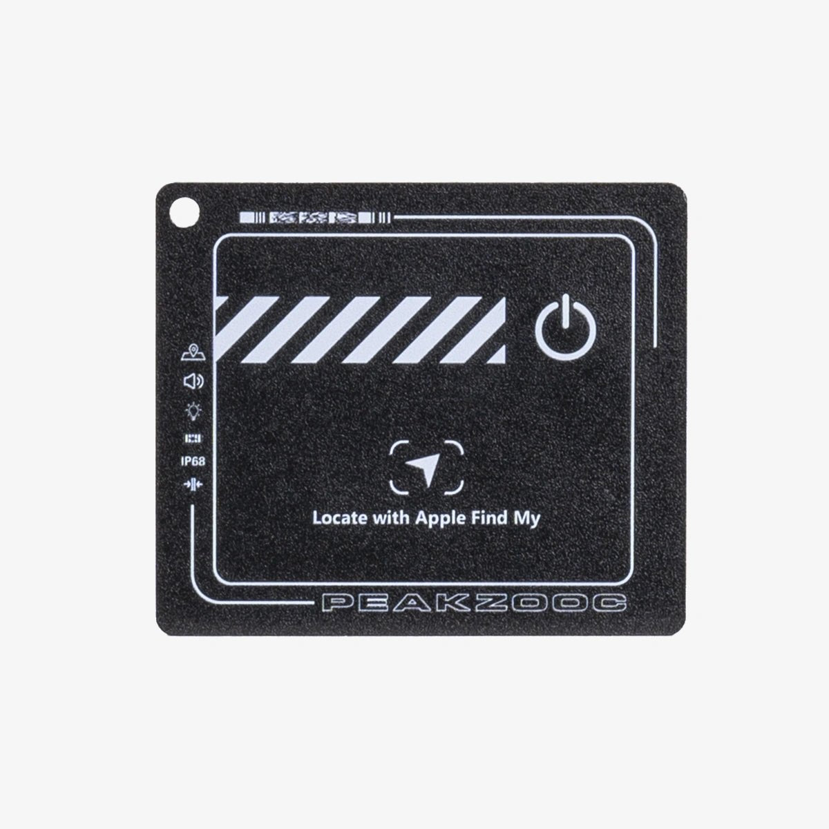 SlimTag Ultra - Thin Tracking Card Tracking cardSmall BlackPEAKZOOC