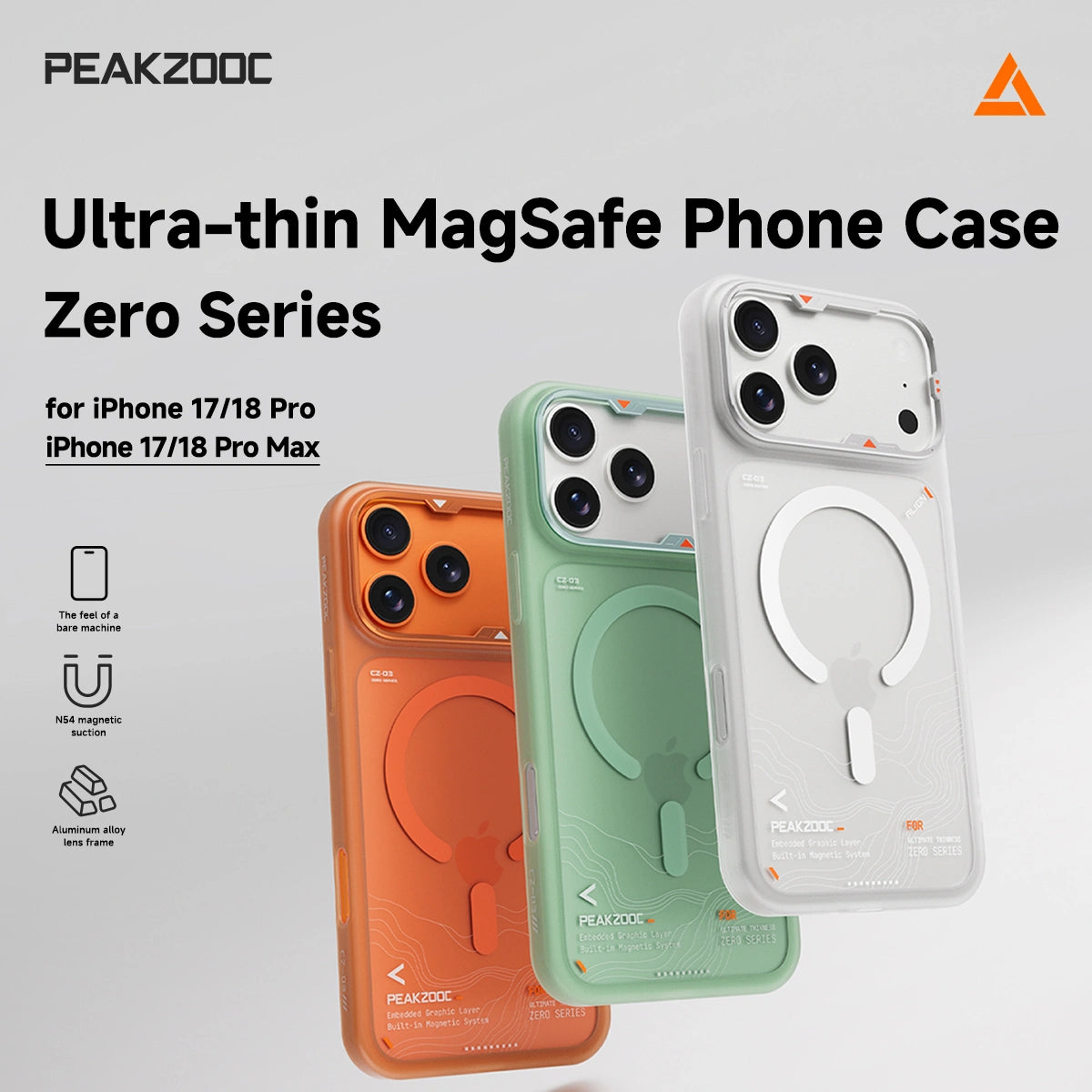 Zero Series Ultra-thin MagSafe Phone Case for iPhone 17/18